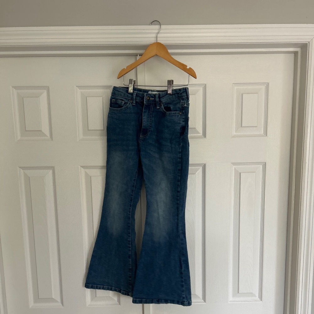 Girls’ flare leg denim Jeans